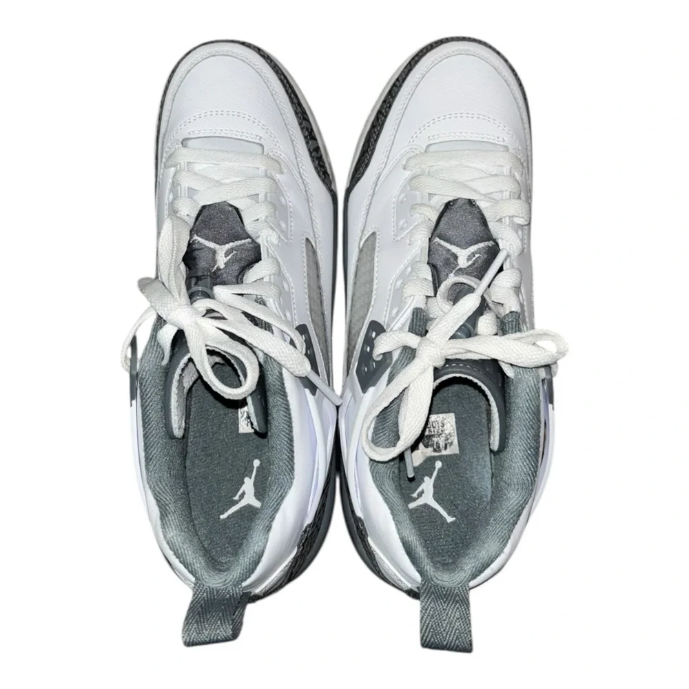 Jordan Youth 7Y Spizike Low White Anthracite‎ Wolf Grey Cool Grey (Wore Once)